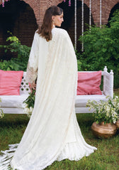 Mahnur Amelia Luxury Winter 26/Velvet Palachi Shawl/Corduroy/Ethereal Ivory/AM 13
