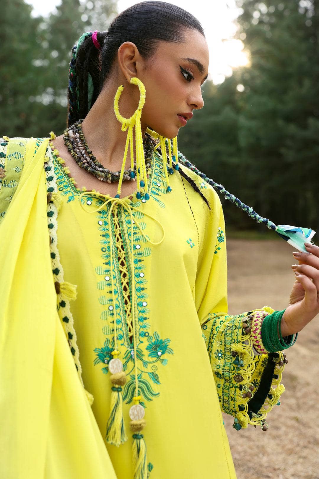 Zaha Festive Lawn Neelum/ELAYA (ZL25-10 B)