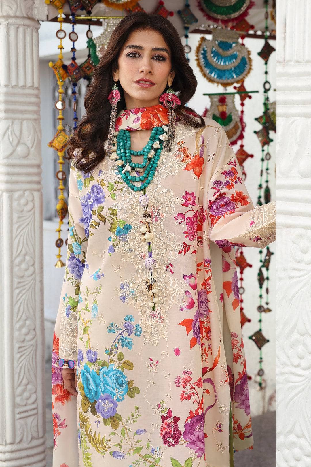 Restocked/Zaha Festive Lawn Neelum/ALYA (ZL25-07 B)