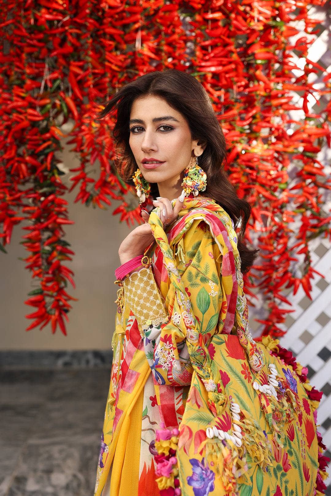 Restocked/Zaha Festive Lawn Neelum/ZARAAH (ZL25-08 A)