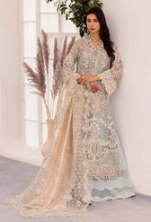 Adans Libas Chiffon Pakistani Suit Restocked/Adans Libas Chantelle Chiffon/Moonstone