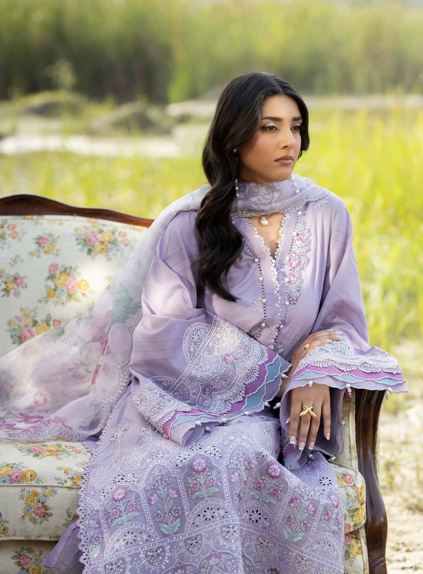 Adans Libas Lawnkari Luxury/D-02