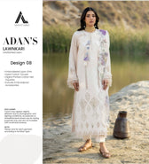 Adans Libas Lawnkari Luxury/D-08