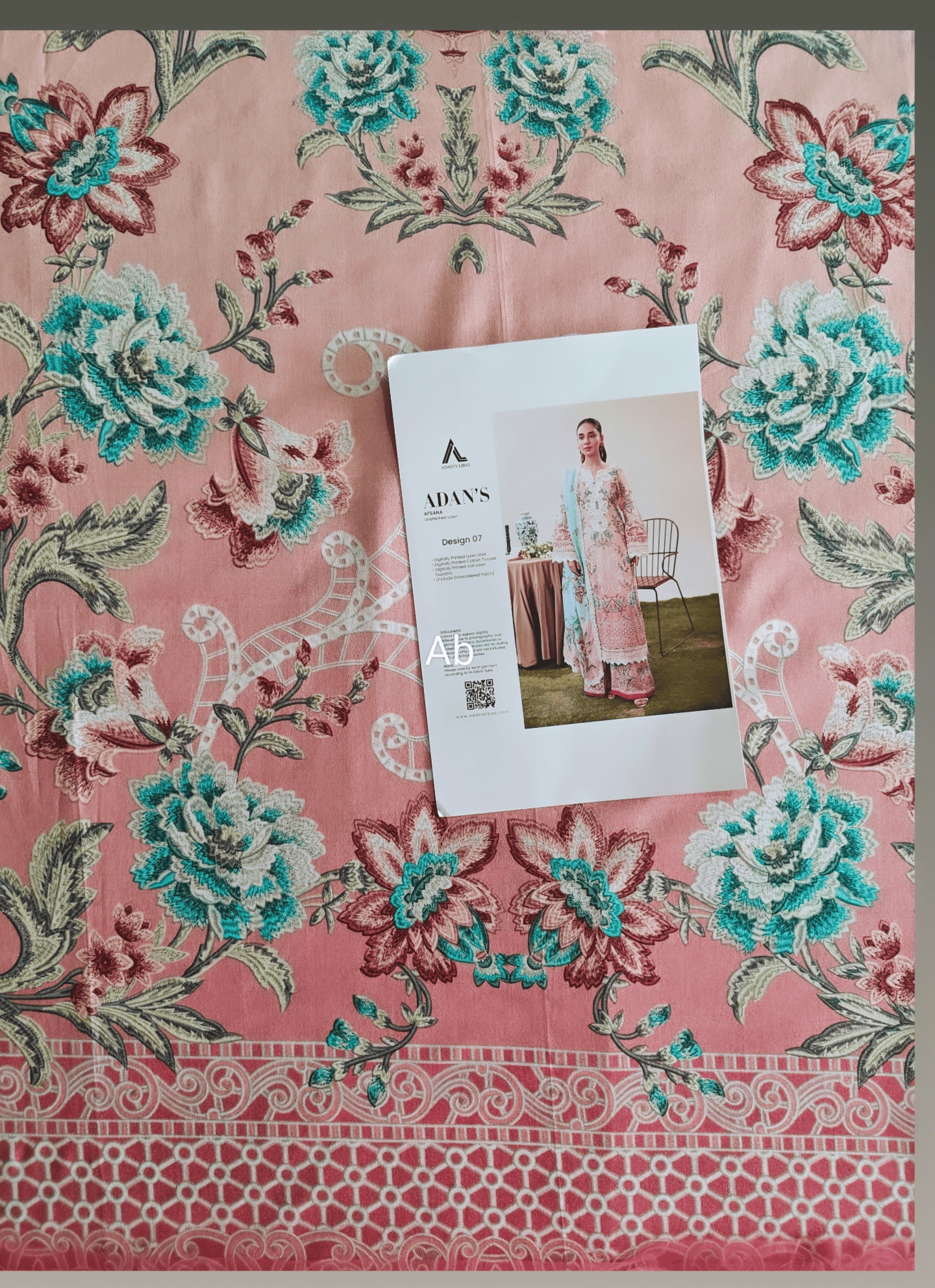 Open Pic/Adan's Libas Afsana Lawn