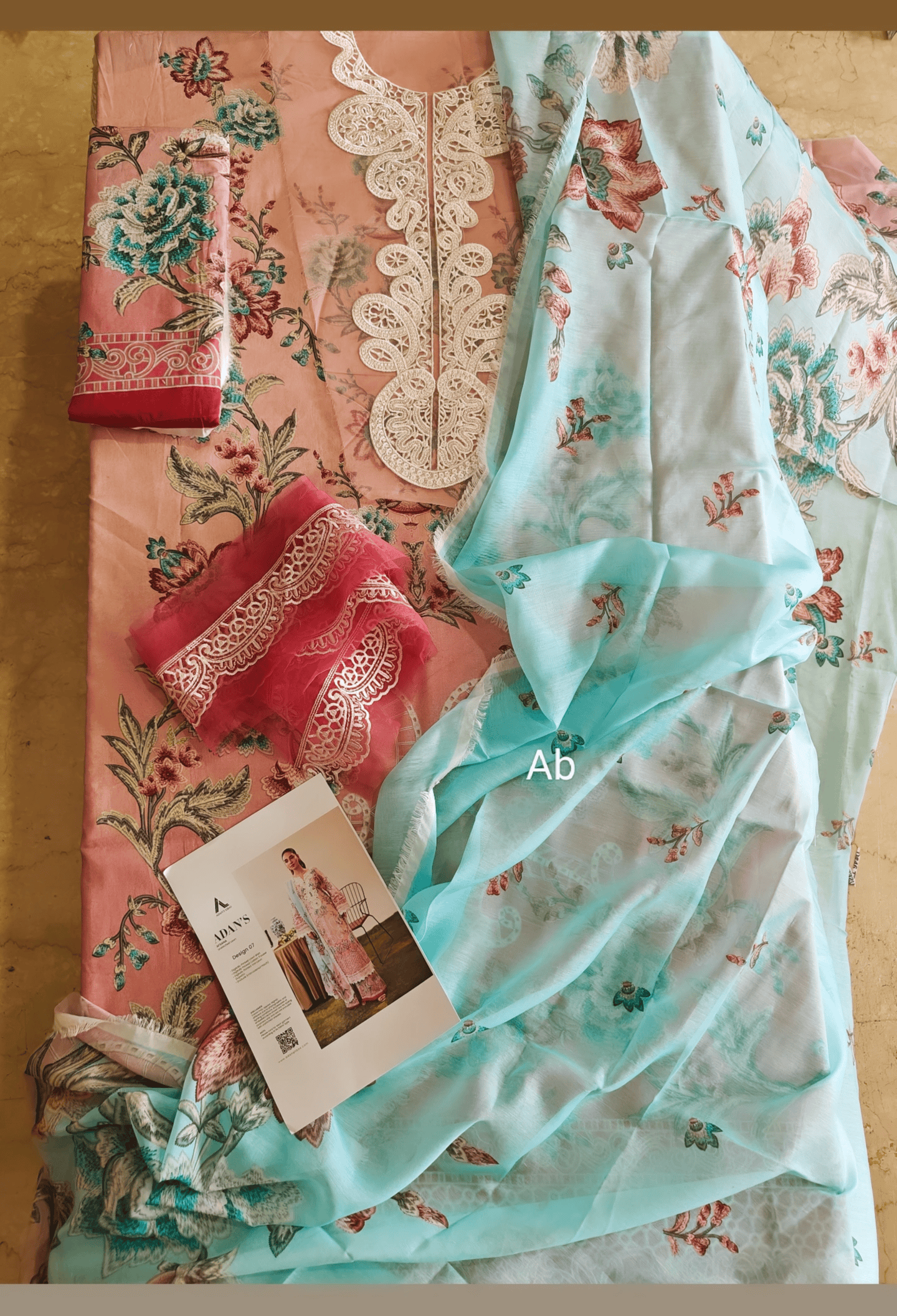 Open Pic/Adan's Libas Afsana Lawn