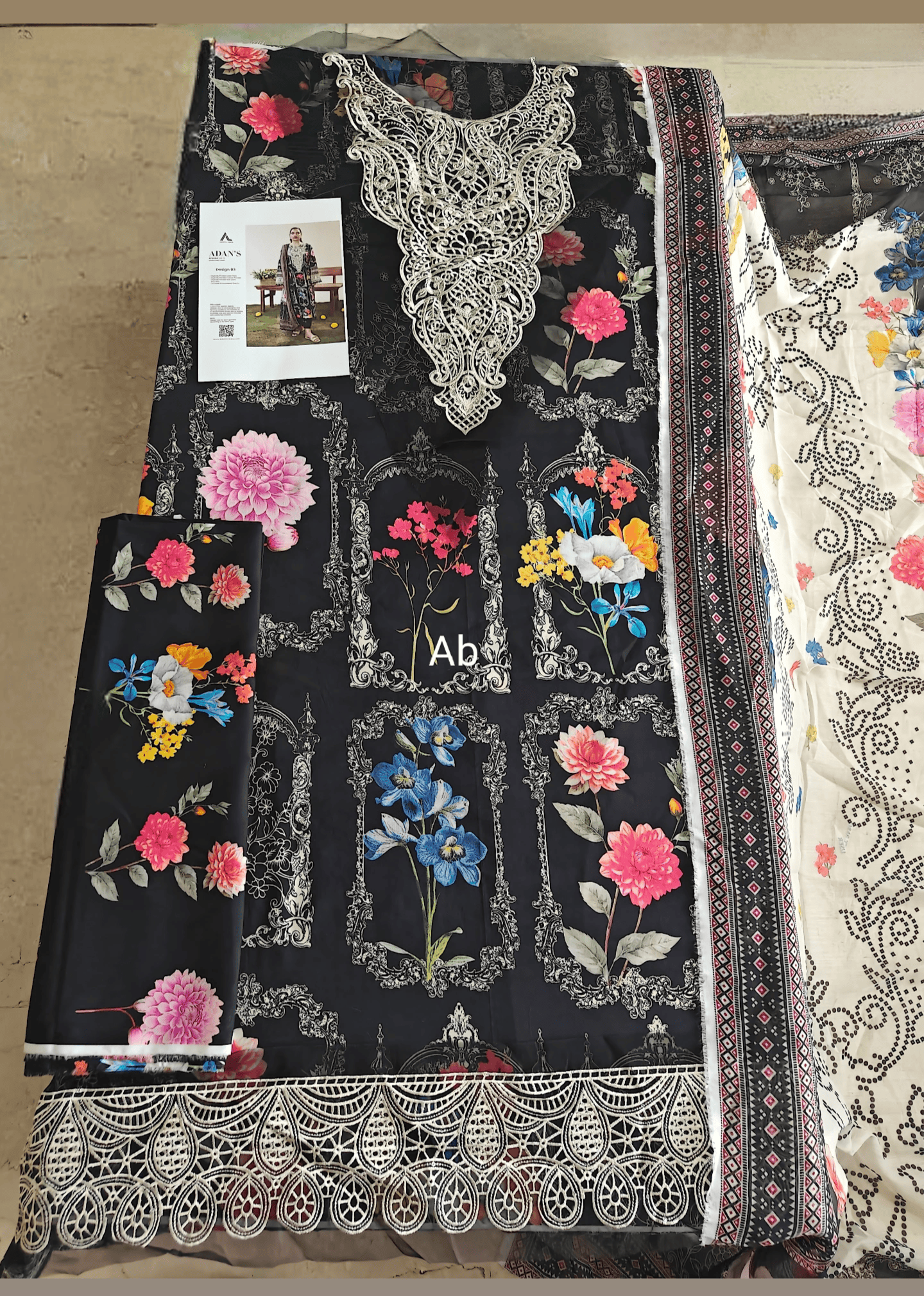 Open Pic/Adan's Libas Afsana Lawn
