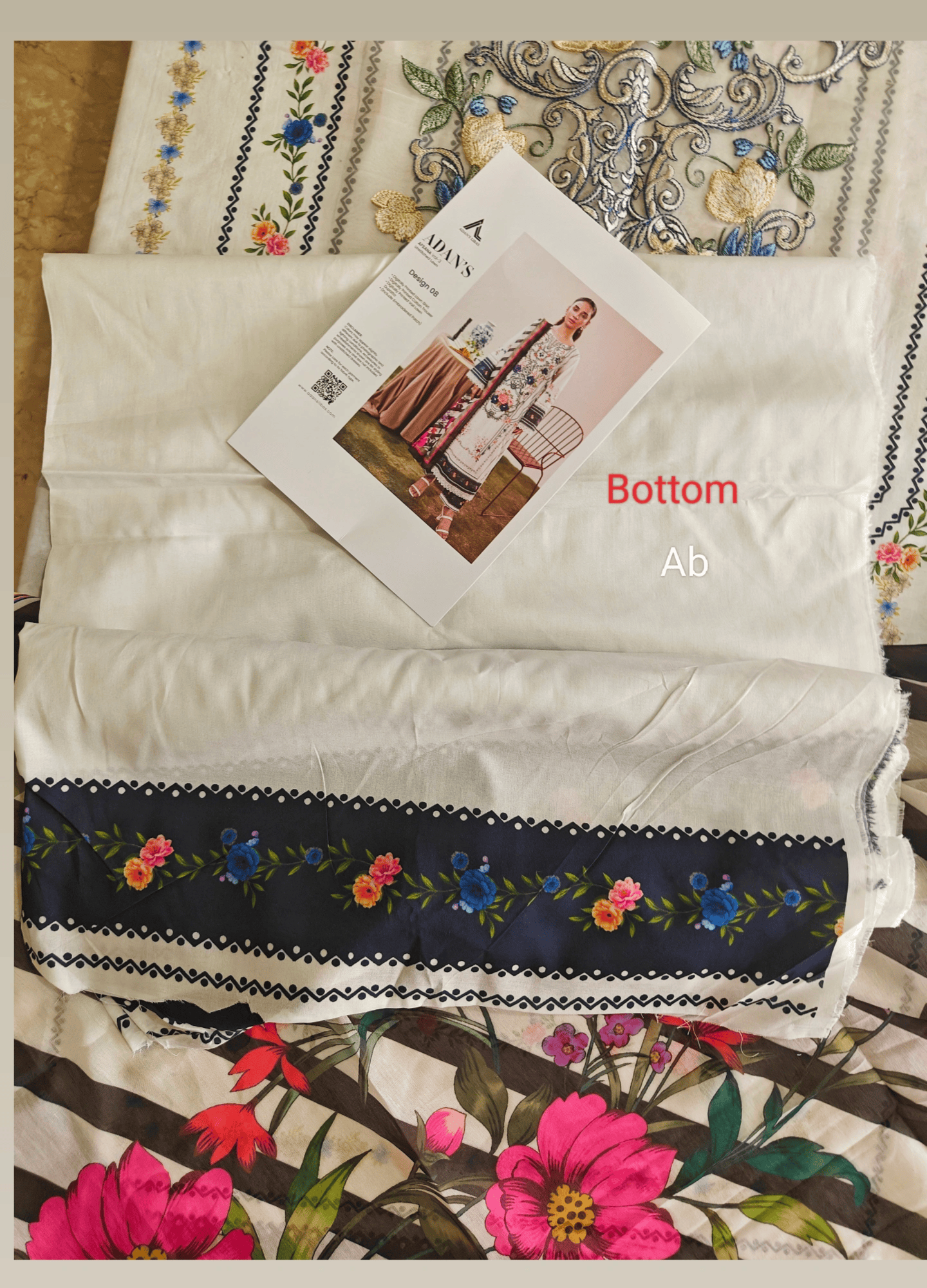 Open Pic/Adan's Libas Afsana Lawn