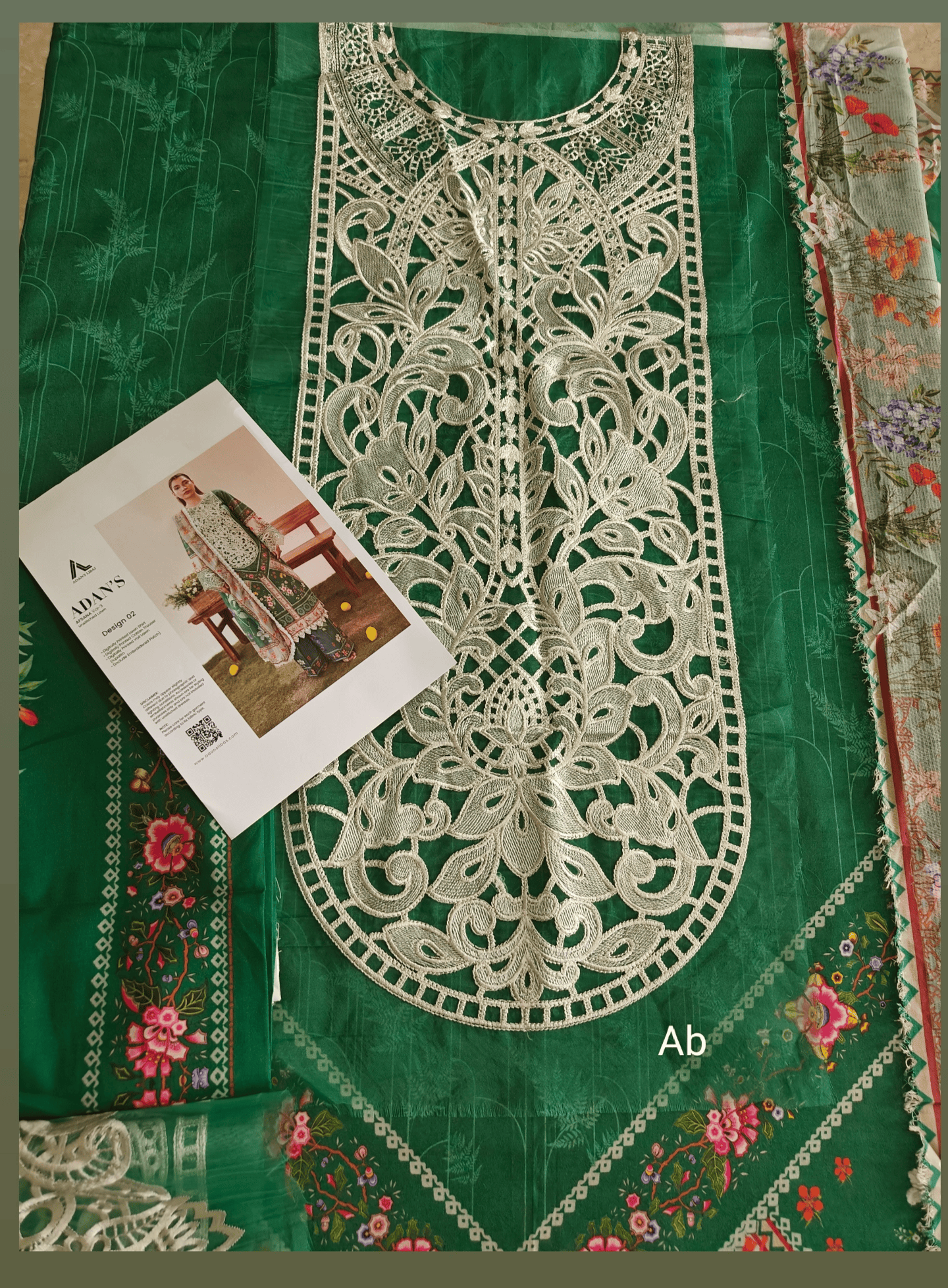 Open Pic/Adan's Libas Afsana Lawn