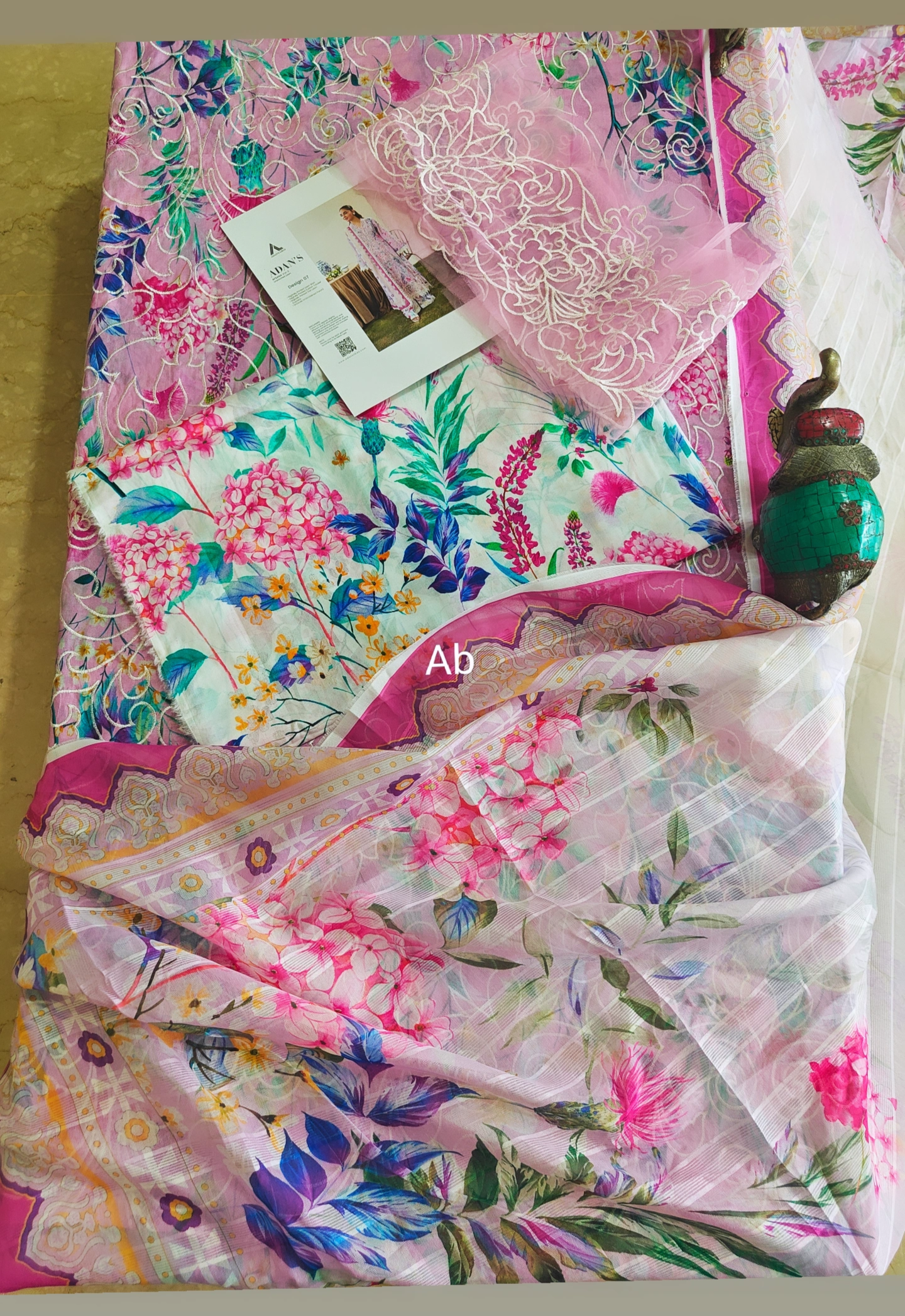 Open Pic/Adan's Libas Afsana Lawn