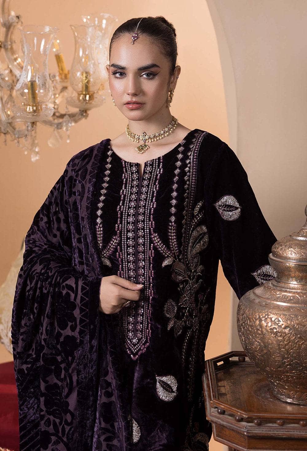 Adans Libas Velvet Palachi Velvet Pakistani Suits Adans Libas Velvet Palachi 24 Vol 1