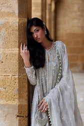 Afrozeh Dastangoi Formals 26/Qissa/Light Grey