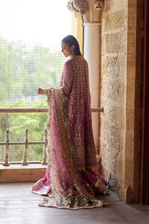 Afrozeh Dastangoi Formals 26/Riwayat/Rose Pink
