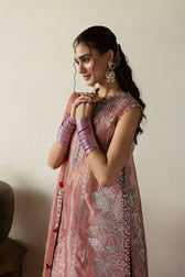 Sale! Afrozeh Shehnai Wedding Formals/Roshaan/Blush Pink