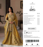 Afrozeh Shehnai Wedding Formals 26/Aylin/Gold Mustard