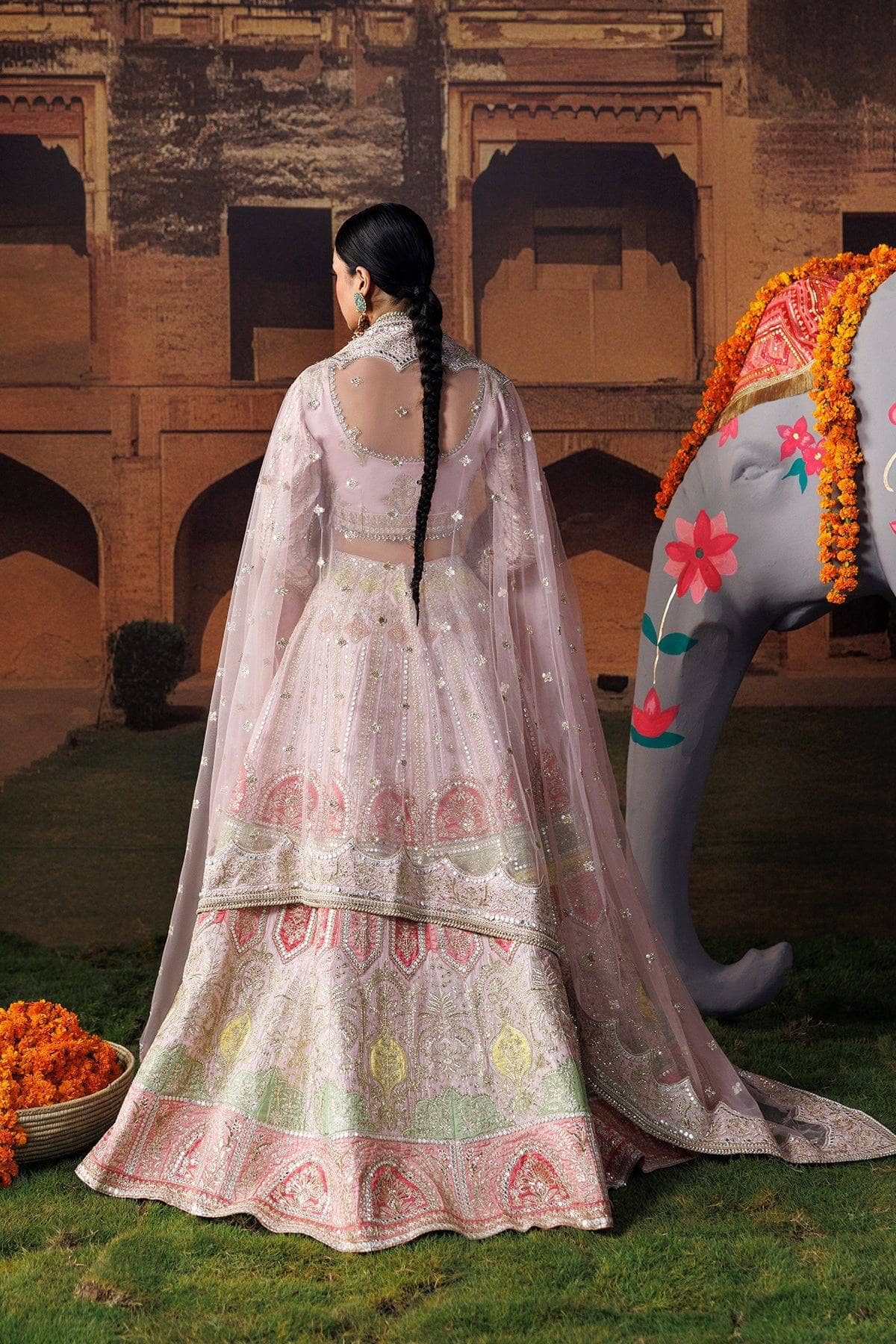 Afrozeh Shehnai Wedding Formals 26/Gul E Roshan/Baby Pink