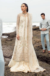 Afrozeh Chiffon Pakistani Suit Restocked/Afrozeh Dastangoi Formals/Shugufta