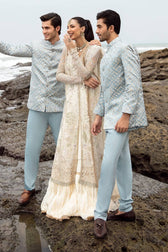 Afrozeh Chiffon Pakistani Suit Restocked/Afrozeh Dastangoi Formals/Shugufta