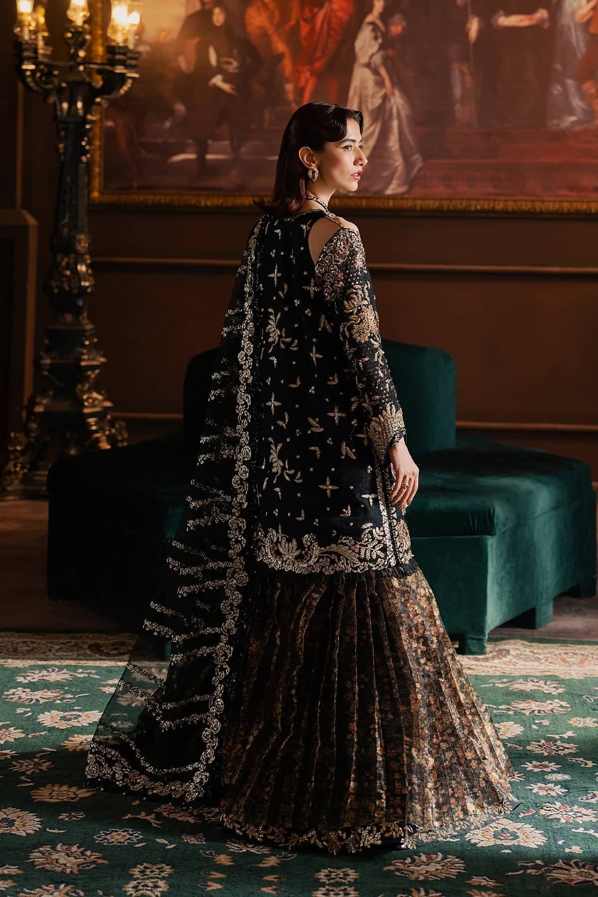 Afrozeh Hayat Luxury Wedding Formals/Sarave/