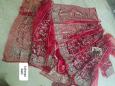 Sale‼️Open Pic/Afrozeh Shehnai Wedding Formals/Sheen/Crimson Red
