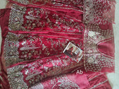 Sale‼️Open Pic/Afrozeh Shehnai Wedding Formals/Sheen/Crimson Red