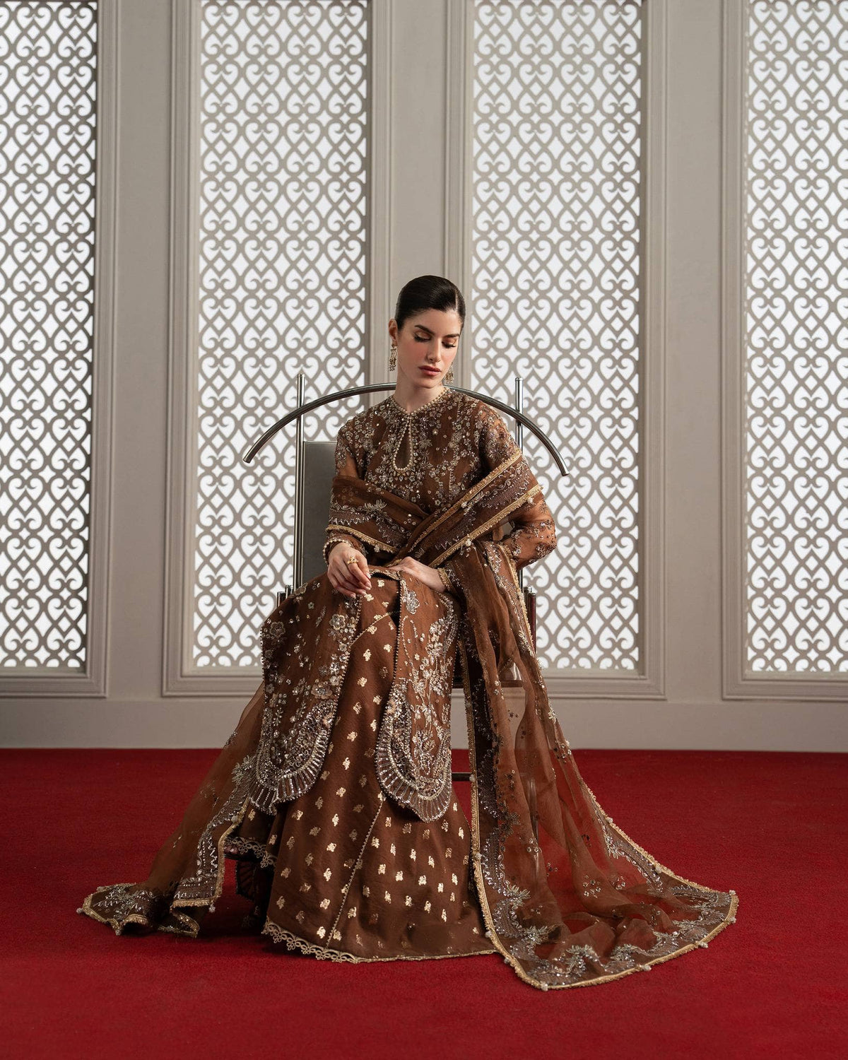 Spotted in Afrozeh Aure Formals/Isadora/Dark Brown