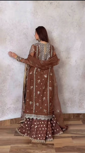 Spotted in Afrozeh Aure Formals/Isadora/Dark Brown