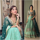 Spotted in Ayzel Afrozeh Luminara 26/Mint Green/Wedding Couture/Amanel/AYZ 172/Koel