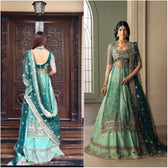 Spotted in Ayzel Afrozeh Luminara 26/Mint Green/Wedding Couture/Amanel/AYZ 172/Koel