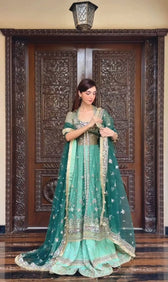 Spotted in Ayzel Afrozeh Luminara 26/Mint Green/Wedding Couture/Amanel/AYZ 172/Koel