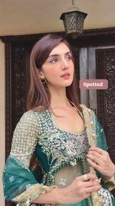 Spotted in Ayzel Afrozeh Luminara 26/Mint Green/Wedding Couture/Amanel/AYZ 172/Koel