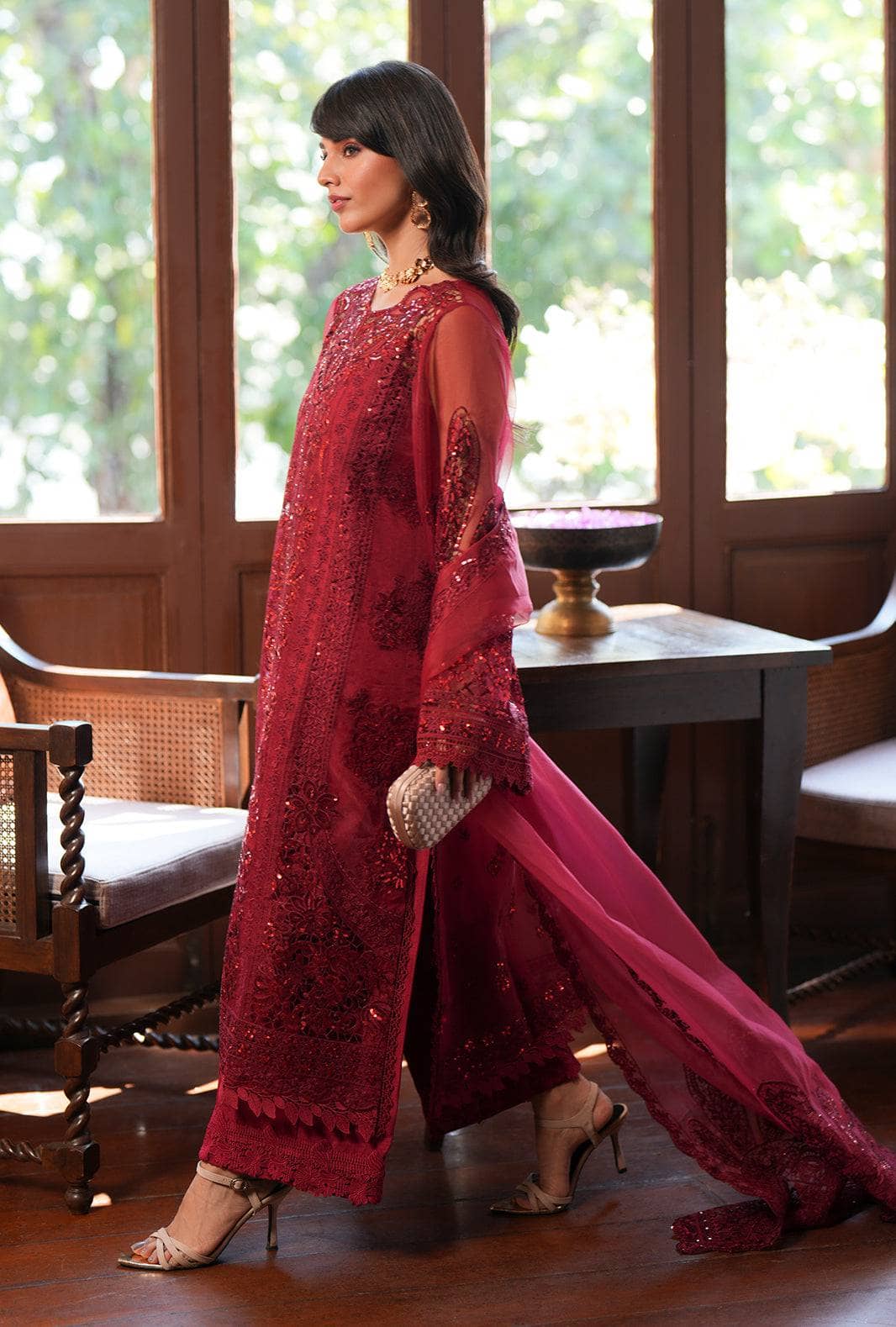 Ajr Couture Cut Work Edition/Belle/Red/03