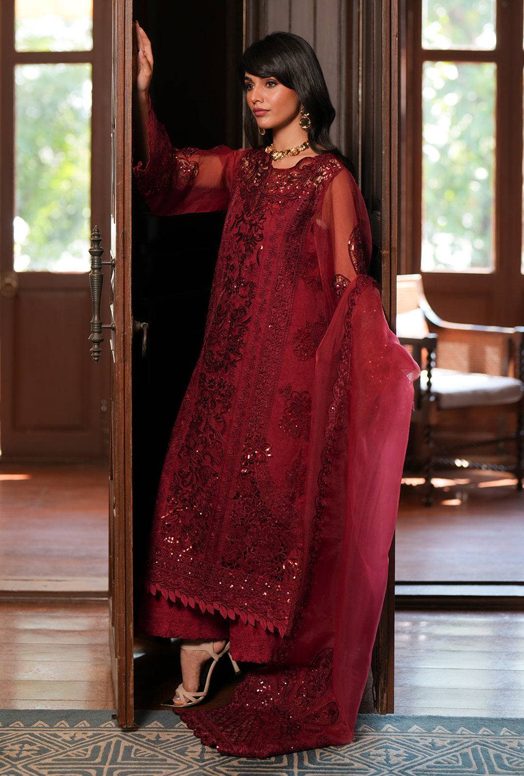 Ajr Couture Cut Work Edition/Belle/Red/03