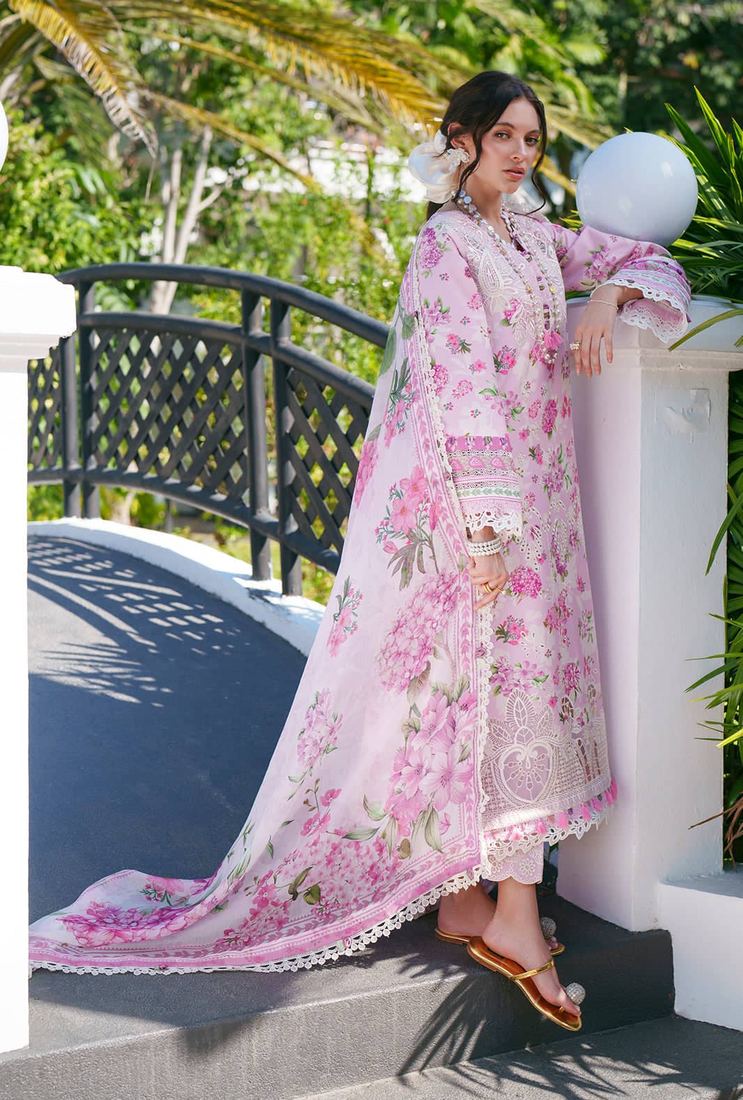 Ajr Couture Chikankari Lawn 26/Rumi/Lilac