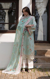 Ajr Couture Printkari/Aqua