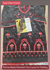 Stitched/So Kamal Stitched Lawn/Awwal Pret/Kashmir Ki Kali (B)/Large