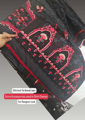 Stitched/So Kamal Stitched Lawn/Awwal Pret/Kashmir Ki Kali (B)/Large