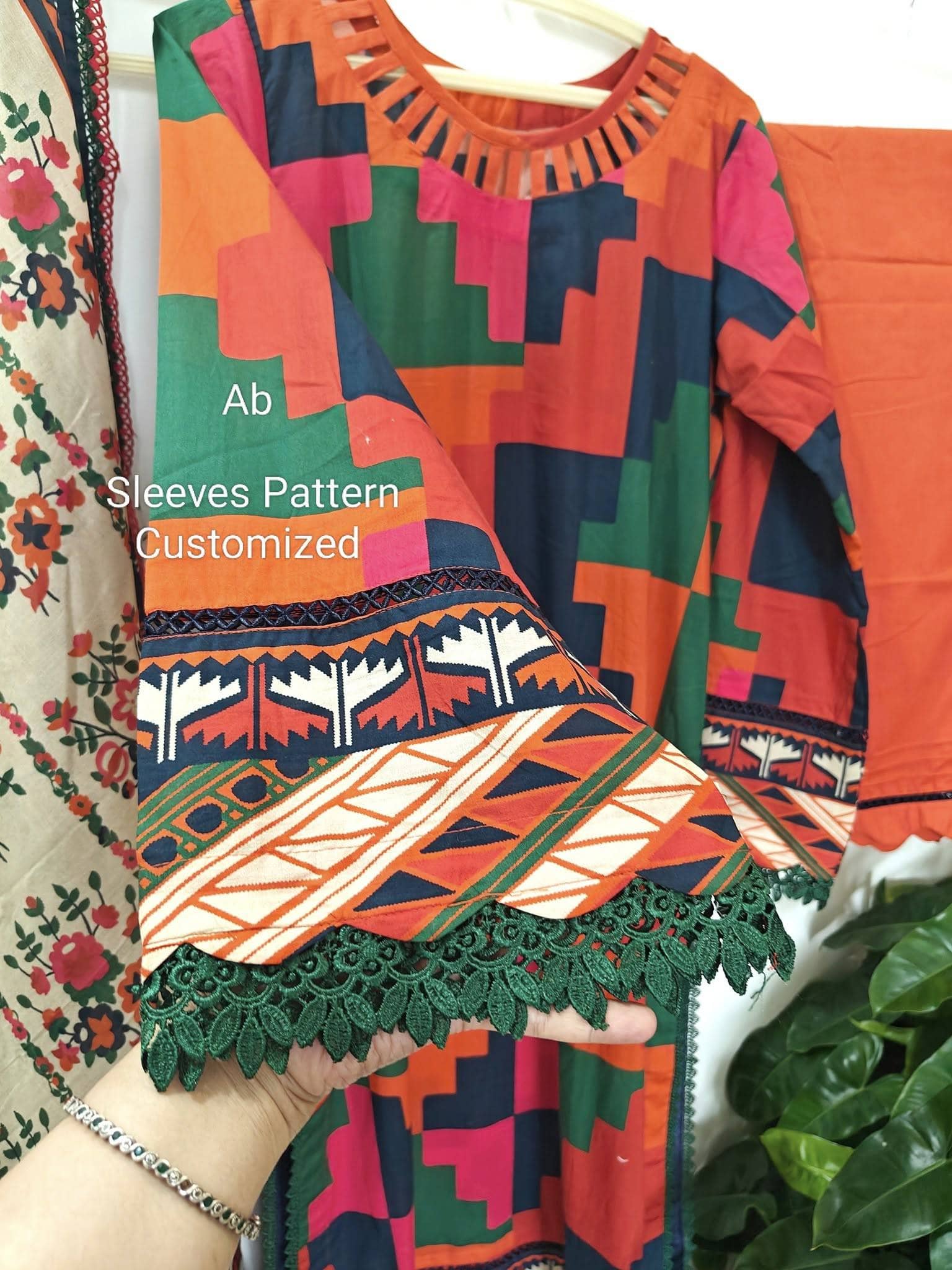 Stitched/Stitched Sapphire Eid/Customized Stitched/Size-40/Medium