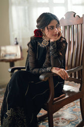 Restocked/Azure Festive Eid Collection/Luxury Formals/Nightingale/Black