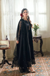 Restocked/Azure Festive Eid Collection/Luxury Formals/Nightingale/Black