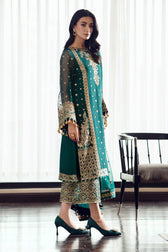 Baroque Exclusive Wedding Edition 26/EMBROIDERED CHIFFON UF-505