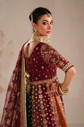 Baroque Exclusive Wedding Edition 26/EMBROIDERED RAW SILK UF-4366