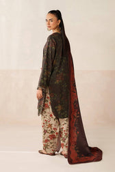 Baroque Exclusive Winter Fall Collection/EMBROIDERED VISCOSE SILK UF-4279