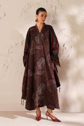Baroque Exclusive Winter Fall Collection/EMBROIDERED VISCOSE SILK UF-4288