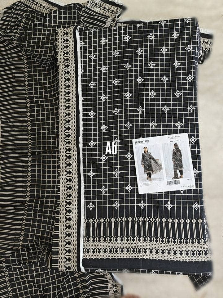 Beechtree open pics Open Pic/Beechtree Monochrome Lawn/Dove Black-Printed-3P