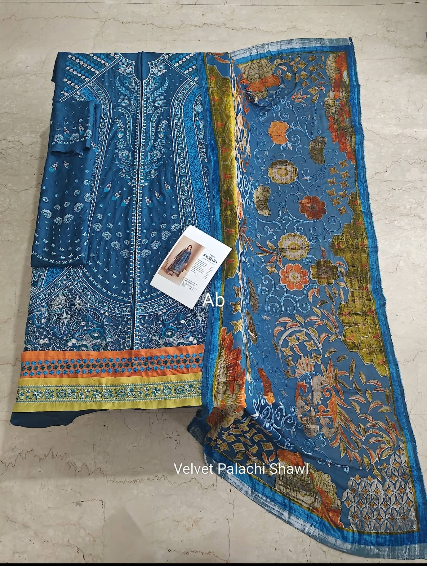 Bin Ilyas Saqqara open pics Open Pic/Bin ilyas Saqqara/Velvet Palachi Shawl Collection
