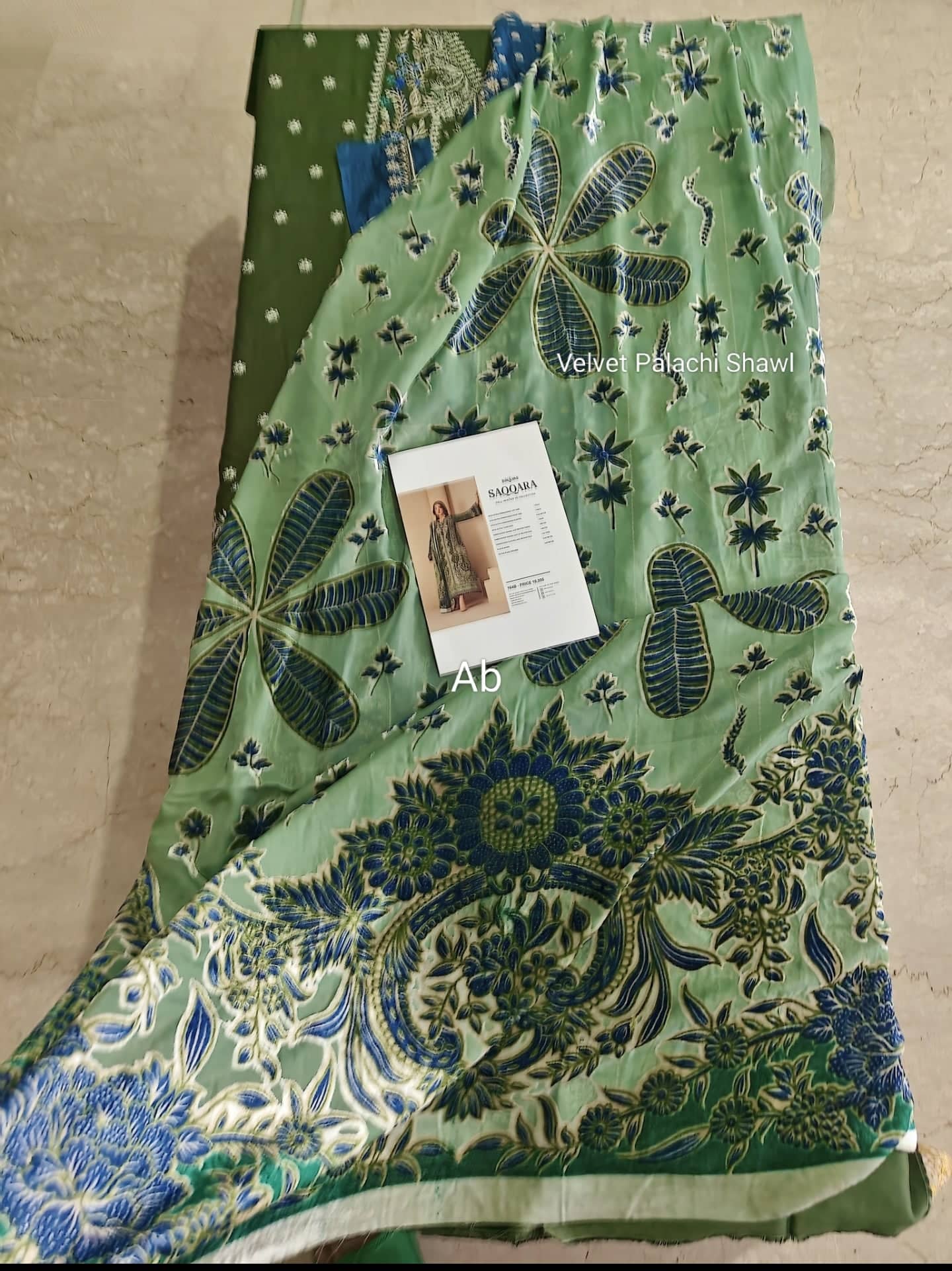 Bin Ilyas Saqqara open pics Open Pic/Bin ilyas Saqqara/Velvet Palachi Shawl Collection