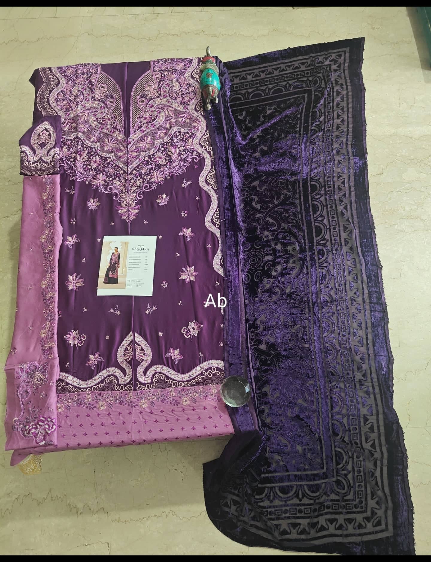 Open Pic/Bin ilyas Saqqara/Velvet Palachi Shawl Collection
