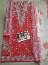 Open Pic/Charizma Aniiq Lawn/Pure Chiffon Embroideried Dupatta/ANS5-C 12