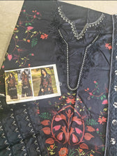 Charizma Aniiq open pics Open Pic/Charizma Aniiq Vol 2/Embroideried Linen Shawls/ANW6-13