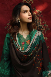 Charizma Aniiq Vol 2/Embroideried Linen Shawls/ANW6-14